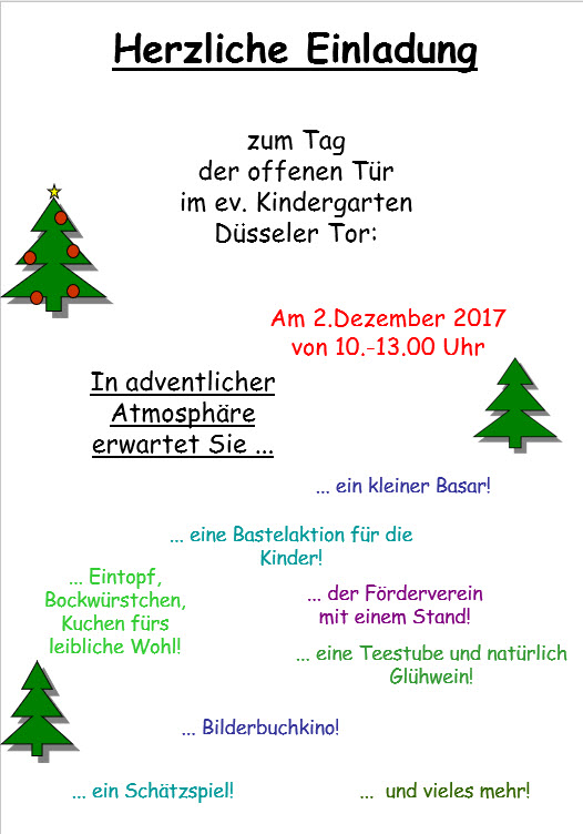 Tag der offenen Tür 2017